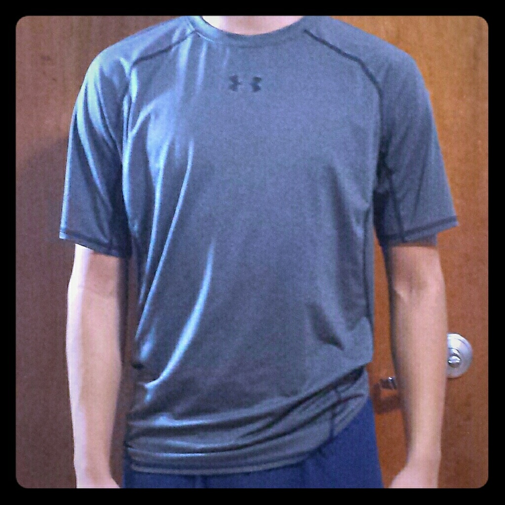 Gray compression shirt